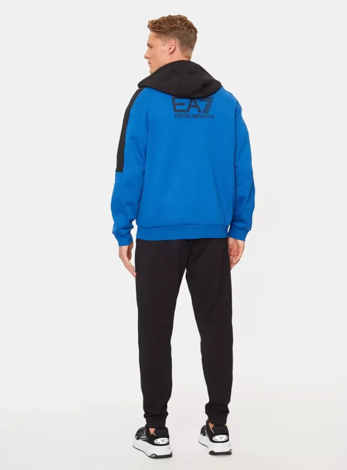 3110/4 EA7 EMPORIO ARMANI TUTA FELPA CAPPUCCIO PANTALONE UOMO MAN 6DPV66 PJVTZ