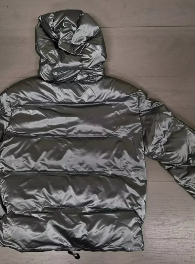 EA7 SCI EMPORIO ARMANI ITALIA GIACCA BOMBER SILVER SKI DONNA 6DTG14 TNICZ 1936