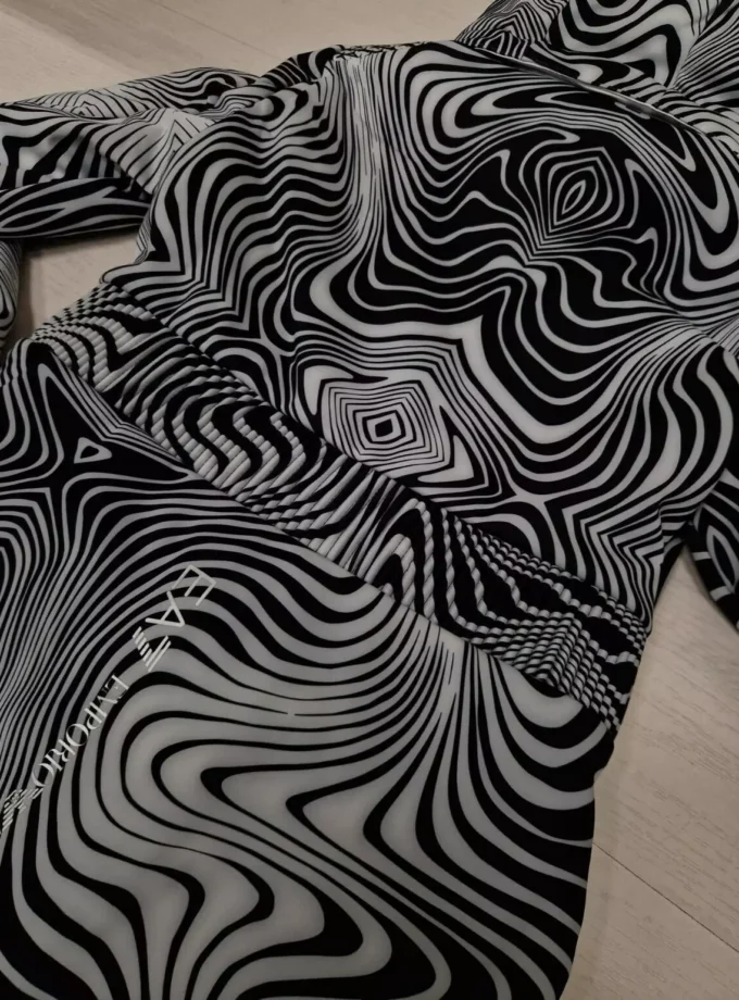 EA7 SCI EMPORIO ARMANI ITALIA GIACCA BOMBER ZEBRA SKI DONNA 6DTG04 TN8HZ 2114