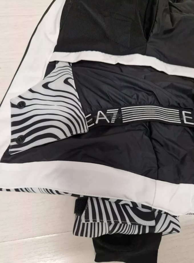 EA7 SCI EMPORIO ARMANI ITALIA GIACCA BOMBER ZEBRA SKI DONNA 6DTG04 TN8HZ 2114