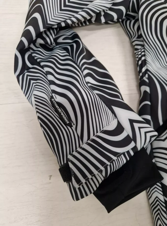EA7 SCI EMPORIO ARMANI ITALIA GIACCA BOMBER ZEBRA SKI DONNA 6DTG04 TN8HZ 2114