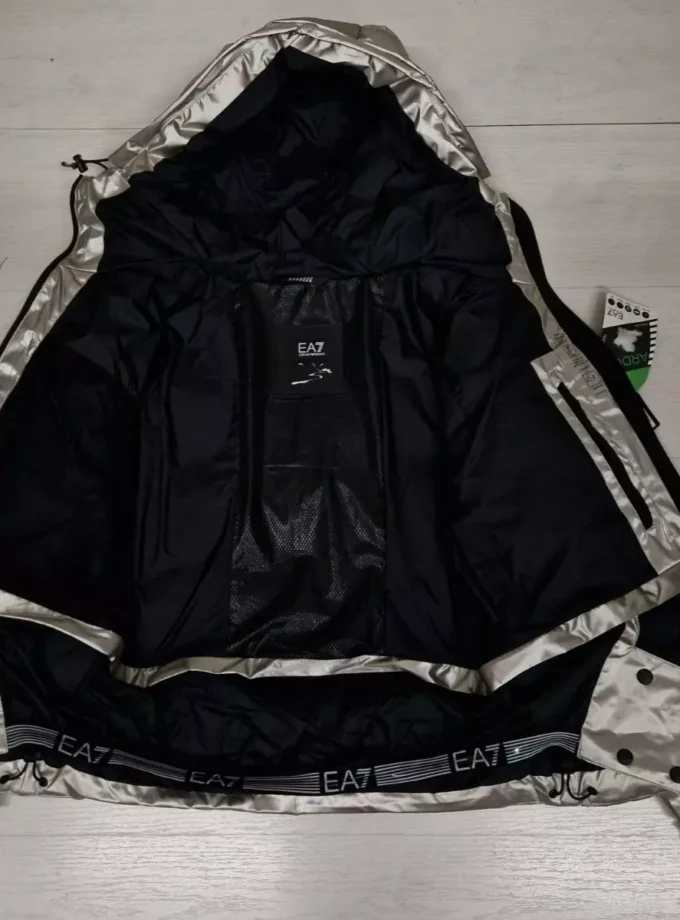 EA7 SCI EMPORIO ARMANI ITALIA GIACCA BOMBER GOLD SKI DONNA 6DTG14 TNICZ 0699