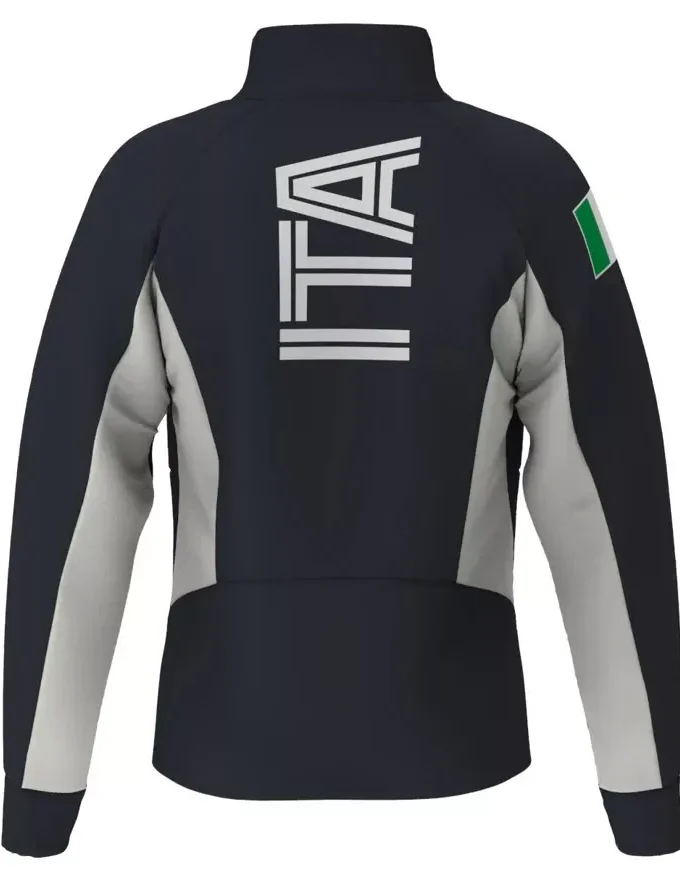 FW 2025 KAPPA ITA SCI ITALIA 6CENTO 687 PILE PESANTE ZIP INTERA 341U1NW A0H