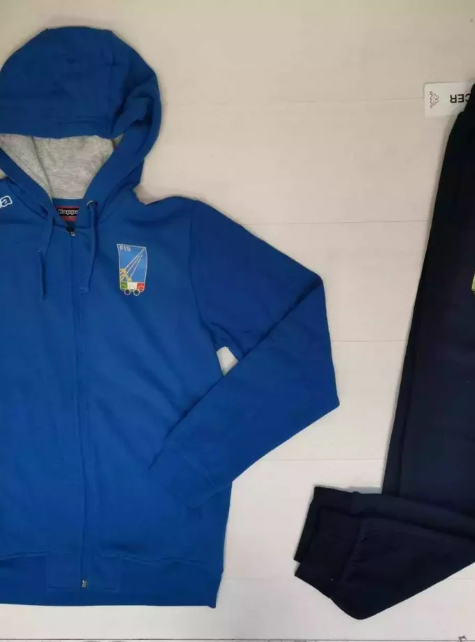 2560/117-118-119 KAPPA FIS FEDERAZIONE ITALIANA SCHERMA 2021-22 TUTA COTONE WESC