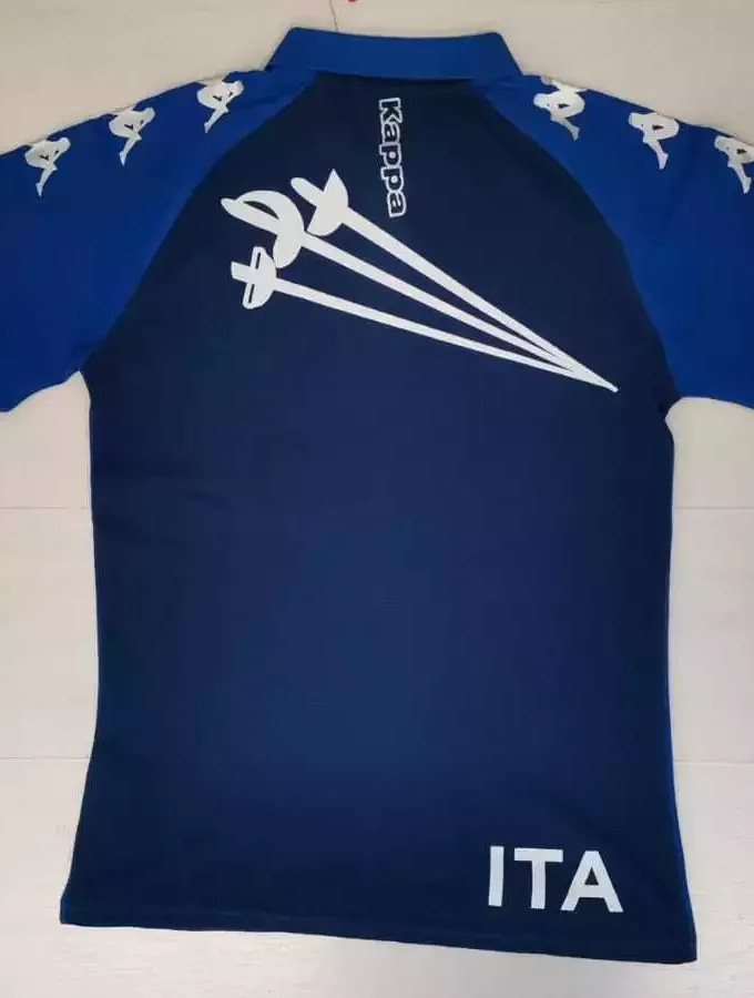 2560/121-122-123 KAPPA FIS FEDERAZIONE ITALIANA SCHERMA 2021-22 POLO CALDES