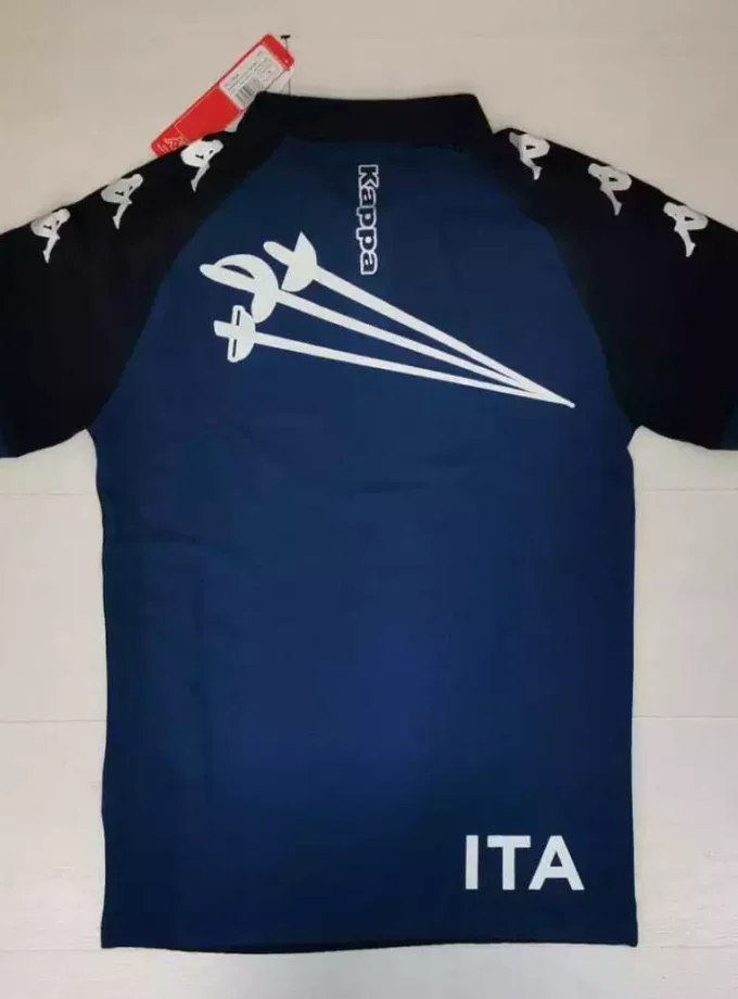 2560/121-122-123 KAPPA FIS FEDERAZIONE ITALIANA SCHERMA 2021-22 POLO CALDES