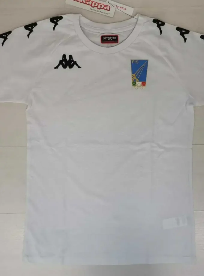 2560/124-125-126 KAPPA FIS FEDERAZIONE ITALIANA SCHERMA 2021-22 T-SHIRT ANCONE