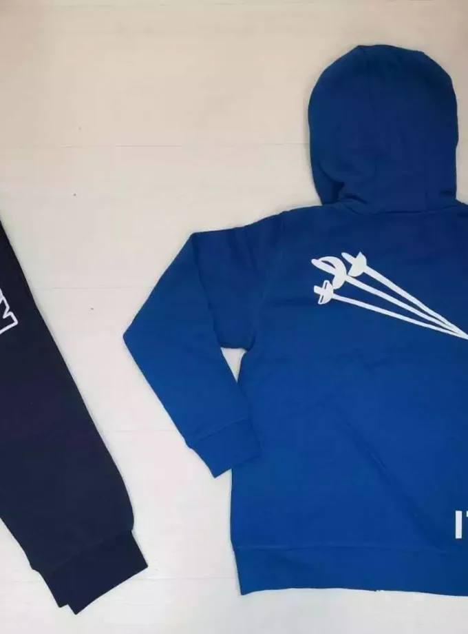 MN 68/69/70 KAPPA FIS FEDERAZIONE ITALIANA SCHERMA 2021-22 TUTA BAMBINO COTONE