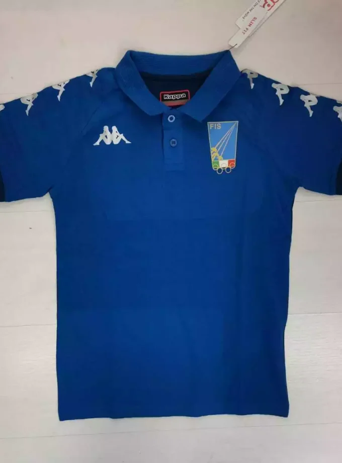 MN 65 66 67 KAPPA FIS FEDERAZIONE ITALIANA SCHERMA 21/22 POLO CALDES BAMBINO JR