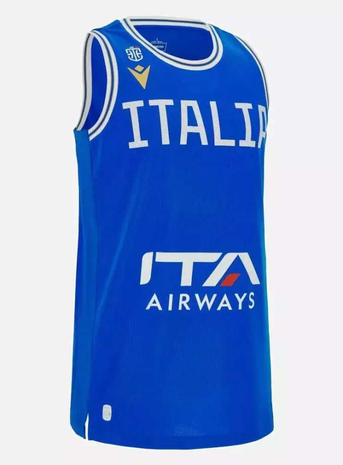 4800/361 MACRON FIP ITALIA BASKET CANOTTA GARA HOME ITALBASKET 2023